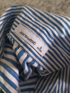 Striped Shirt Dress