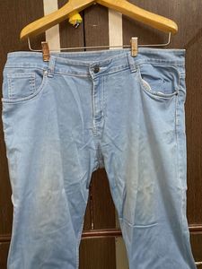 Plus Size Blue Denims