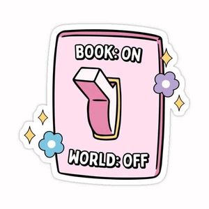 Dark Novel Theme Stickers