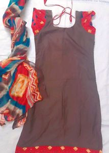 Elegant Kurta Set &amp; Dupatta