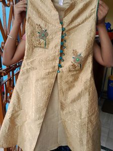 Long Skirt And Kurti With Dupata