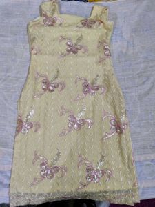 Floral Embellished Kurta