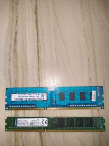 6GB DDR3 Desktop RAM Kit 1600MHz (Kingston + Hynix