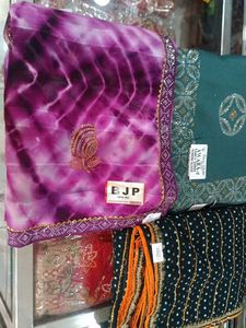 Assorted Indian Sarees 3pc Combo