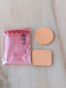 Gumei Powder Puff Set - Round &amp; Square