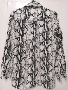 Leopard  Print Shirt