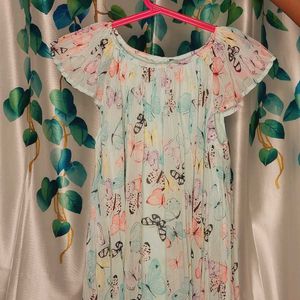 Butterfly Print Dress