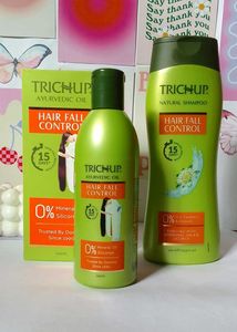 Trich Up Hair Oil & Shampoo Duo