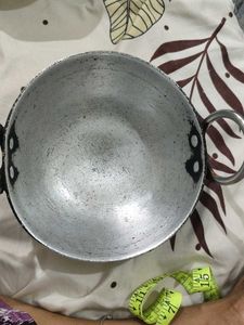 Small Size Pure Aluminium Kadai