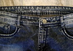 Stylish_Denim Jeans (Blue &amp; Black)