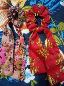 Korean-Style Elegant Hair Scrunchie - Soft &amp; Durab