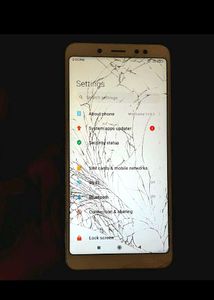 Mi Readmi Note 5 Pro Touch Cracked Not Any Prblem