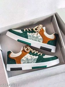 Stylish Multi-Tone Casual Sneakers