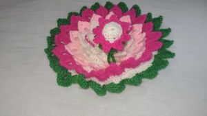 Handmade Crochet lotus wali Dress