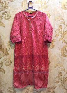 Aurelia Floral Print Tunic Top.Size 42.Length 40.