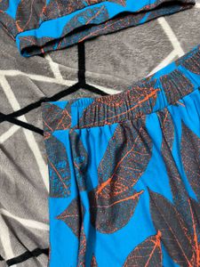 Leaf Print Co-ord Set