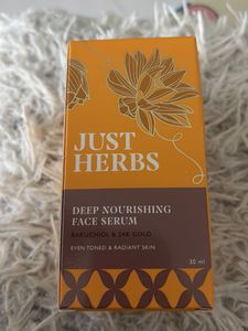 Just Herbs Deep Nourishing Face Serum