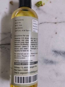 Ventura Organic Sesame Oil | Cold Pressed | Hair,