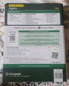 Cengage Algebra (Jee Mains and Advance)