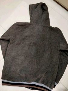 Casual Brown Hoodie Jacket