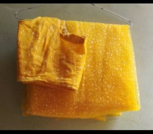 Kajukatli- yellow Saree