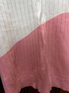 Ruffled Neck Long Sleeve pullover Top