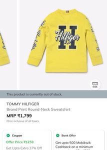 Tommy Hilfiger Long Sleeve Tee
