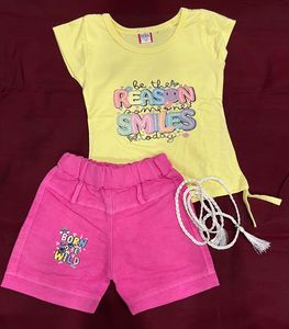 Cute Girls T-shirt &amp; Shorts Set