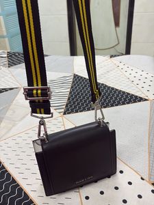 Charles And Keith Black Bag With Nylon Strap