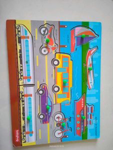 BABYHUG Wooden Puzzle For Toddlers
