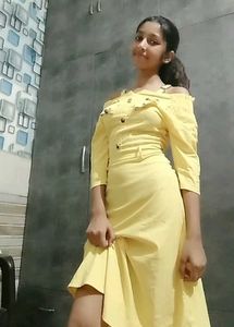 Chic Yellow Off-Shoulder Mini Dress