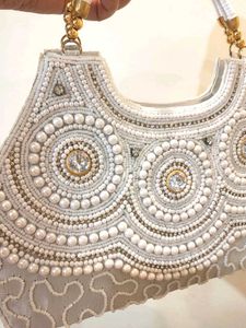 Pearl Beaded Handbag