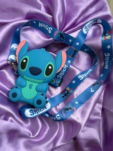 Stitch Lanyard Coin Purse