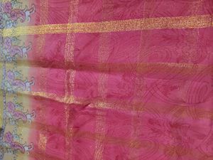 Elegant Pink Saree