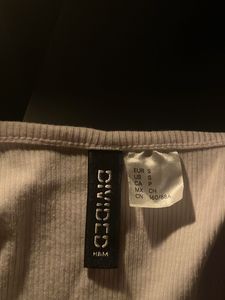 H&amp;M Tie Detail Top