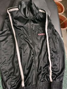 Jerkin Jacket And Pant Size 36 Black