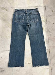 OLD NAVY DENIM BLUE RELAXED BOOTCUT JEANS 32