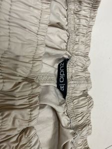 Beige Casual Pants