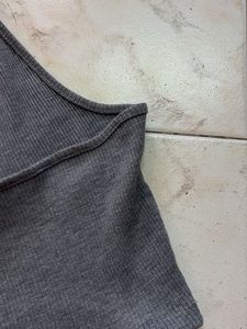 Cute Grey Crop Top