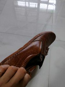 Brown Leather Loafers