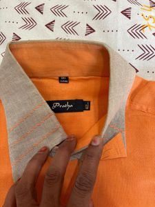 Pratha Orange Shirt