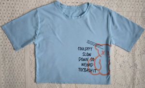 Blue Graphic Tee