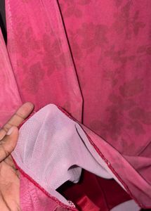 NEWME Red Long Sleeve Mini Dress