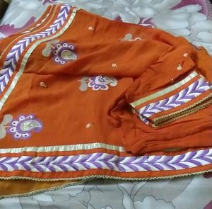 Beautiful Embroidered Saree