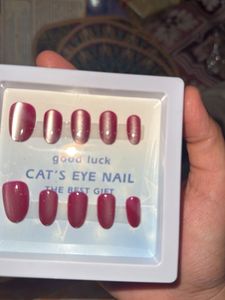 Cat Eye Nail Extentions