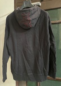 PUNK Skull Graphic Hooded Sweatshirt