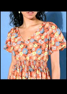 Puff Sleeve Korean Dress By Mast And Harbour