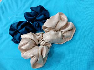 4 cute Scrunchie Set