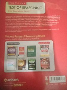 Reasoning Test Prep Book