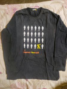 Very Cool Black Unisex Tshirt (Size-L)